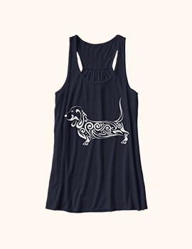 Dog Print Tshirt